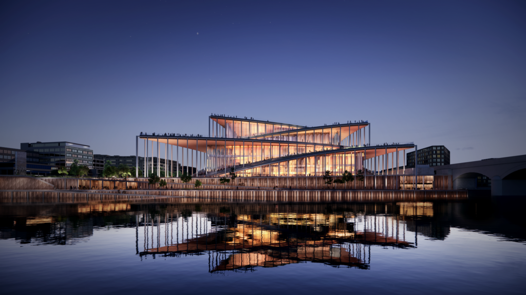 Podrobná architektonická studie Vltavské filharmonie dokončena