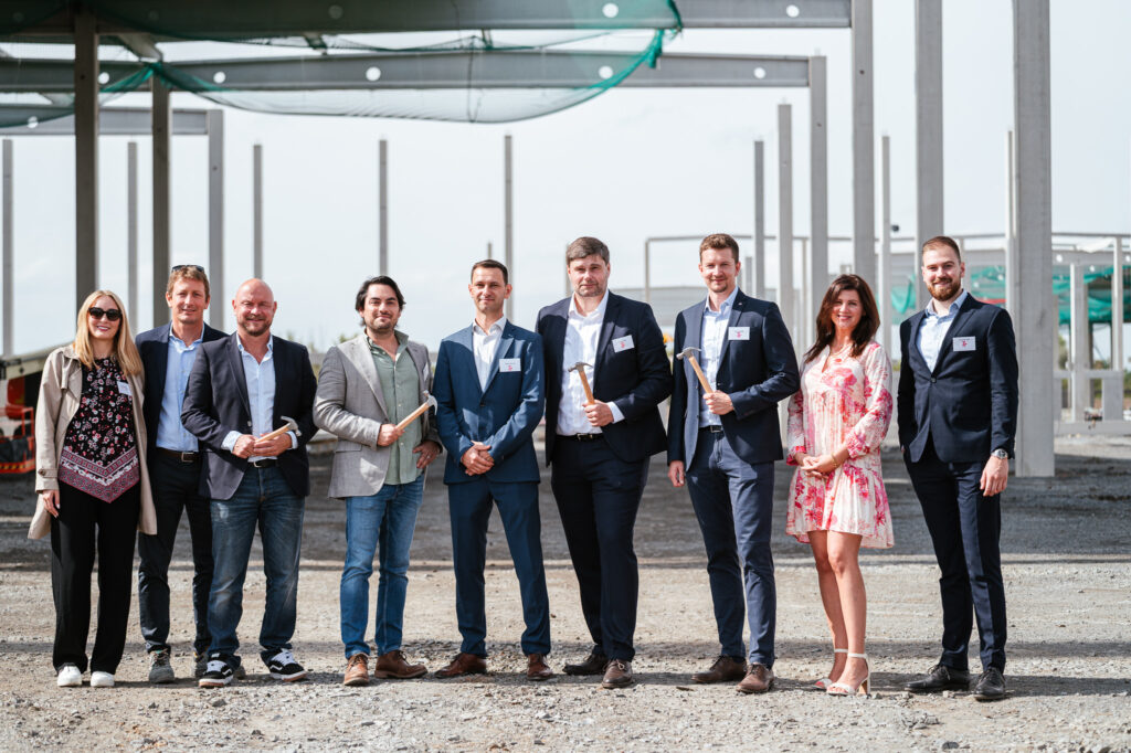 Výstavba projektu EQT Park Prague North je v plném proudu.